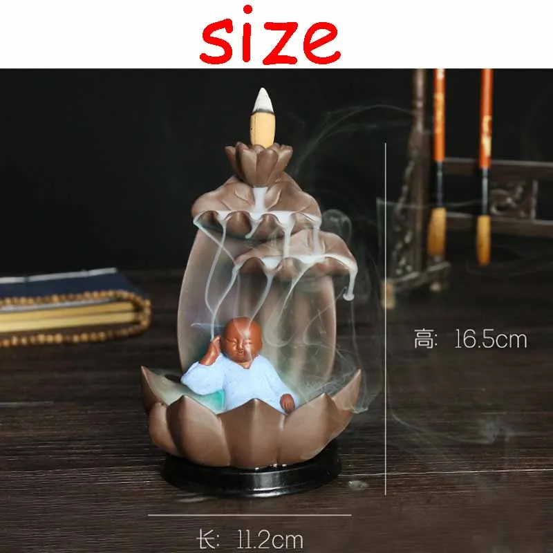 Ароматическая горелка Backflow керамическое украшение светодиодсветильник лампа