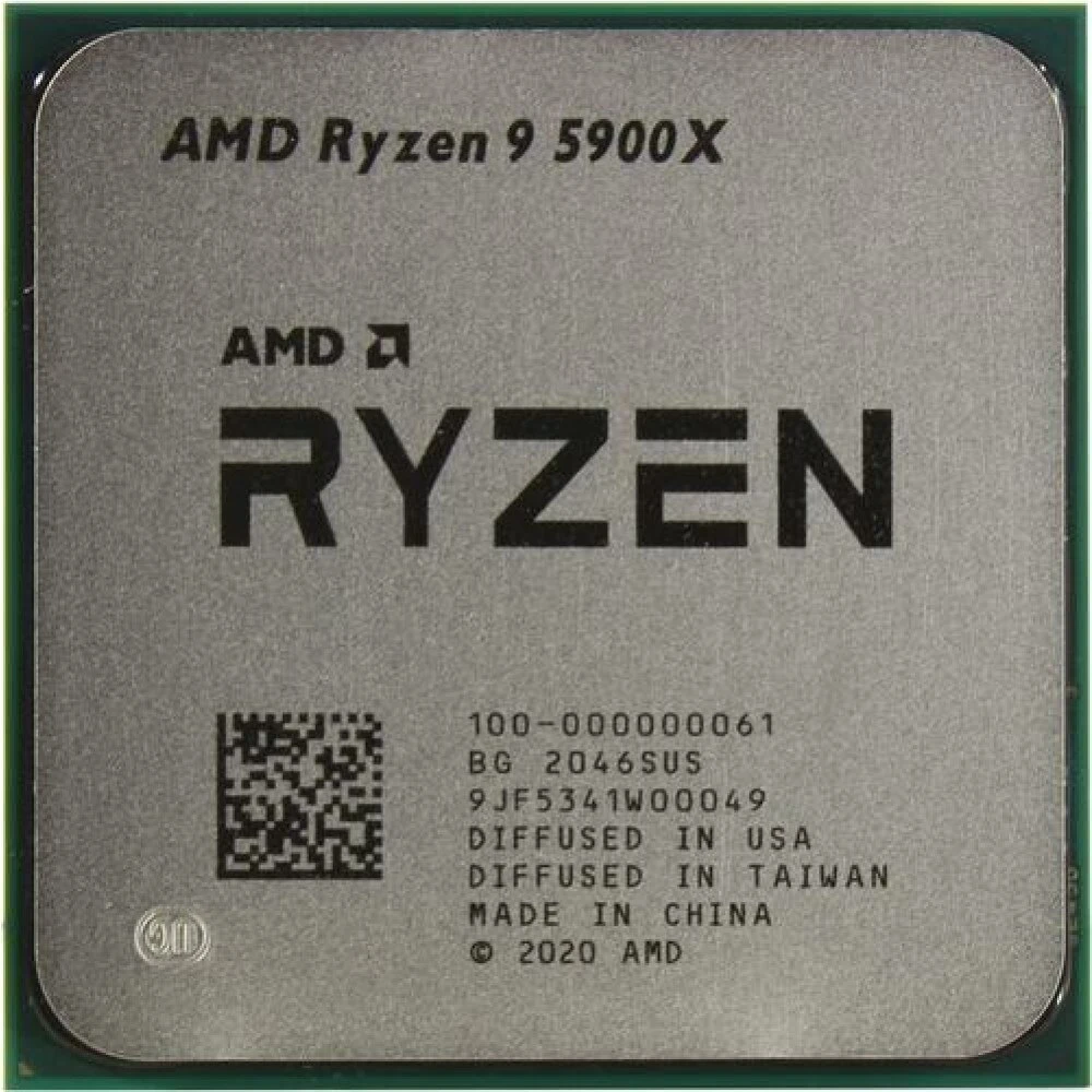 Процессор AMD Ryzen 9 5900X Vermeer AM4 100-100000061WOF | Компьютеры и офис