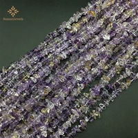 quality wholesale high 5 8mm 30inches natural irregular freeform gravel loose beads strand for jewelry making earrings bracelet