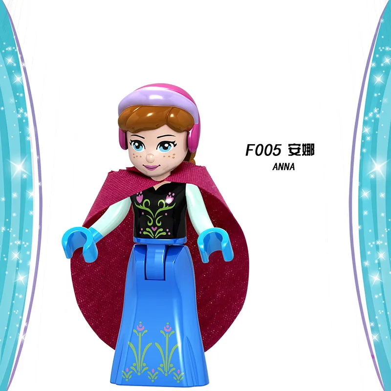 Набор из 4 предметов Legoings для девочек классический персонаж Снежная королева