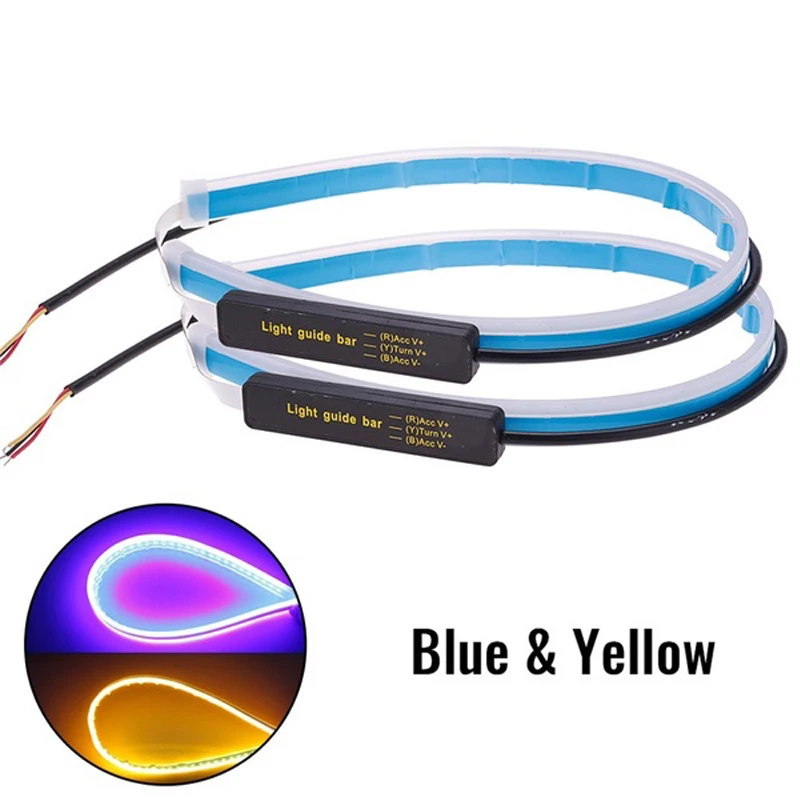 2 шт. автомобильная светодиодная лента 60 см|Сигнальная лампа| |