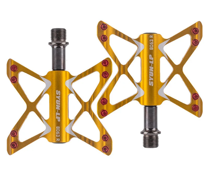 PROMEND Non-slip Mtb Pedals Bearing Mountain Bike Pedals for Bicycle Aluminum/Alloy Ultralight Road Cycling Pedals