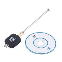 high quality dvb t micro usb tuner mobile tv receiver stick for android tablet pad phone digital satellite dongle black