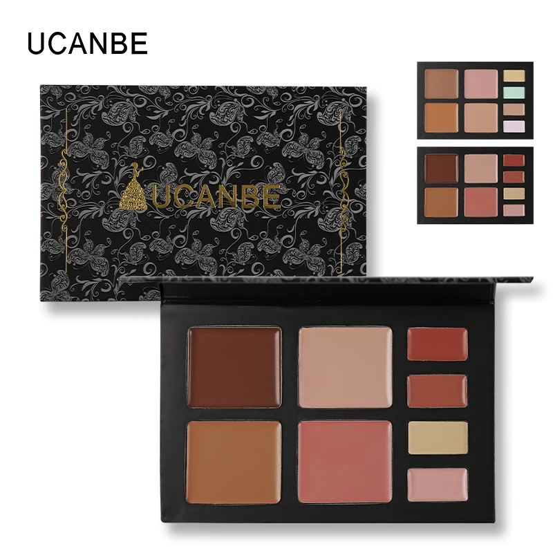 UCANBE консилер крем контурная палитра основа макияж натуральный 3D лицо бронзатор
