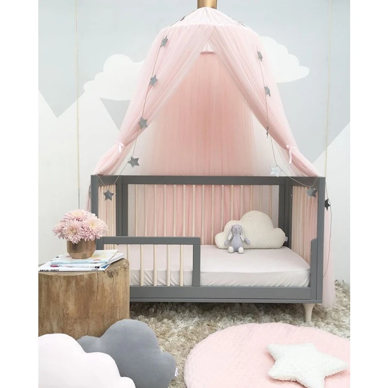 Тенты принцессы мечты Декор для спальни маленьких девочек Детская кроватка