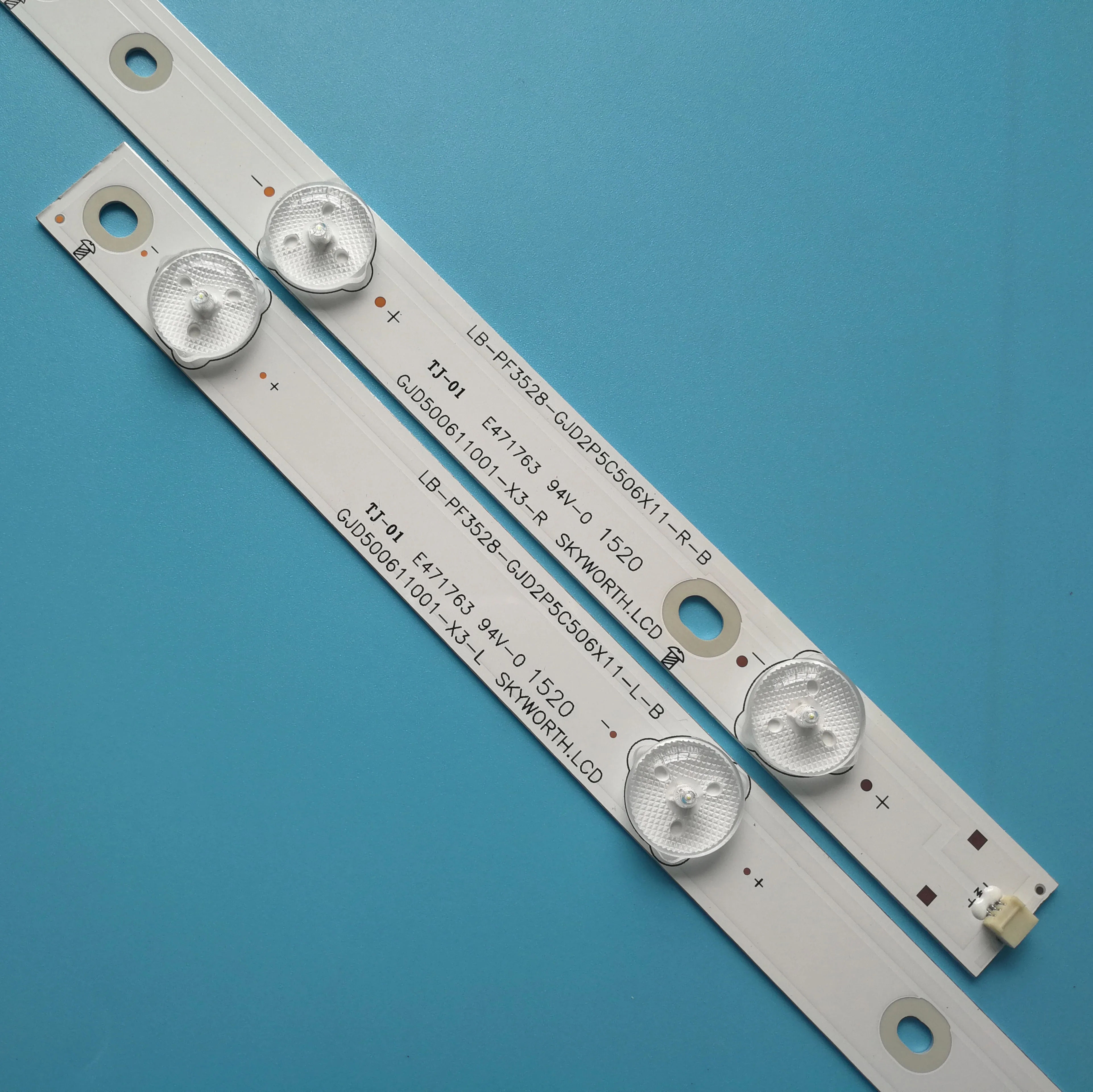 12 шт./компл. Новый Светодиодные ленты для Philips ТВ 50PFF2651 50PFF3655 50PFF5655 50PFF3750 55PUF6092/T3 LB