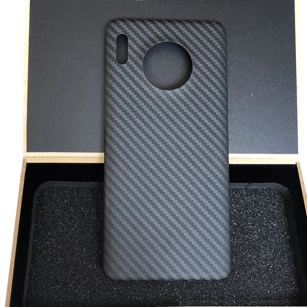 Чехол из углеродного волокна для huawei mate 20 PRO mate 30 PRO mate 20 X mate 20 ультратонкий деловой ручной работы - Цвет: MATE 30