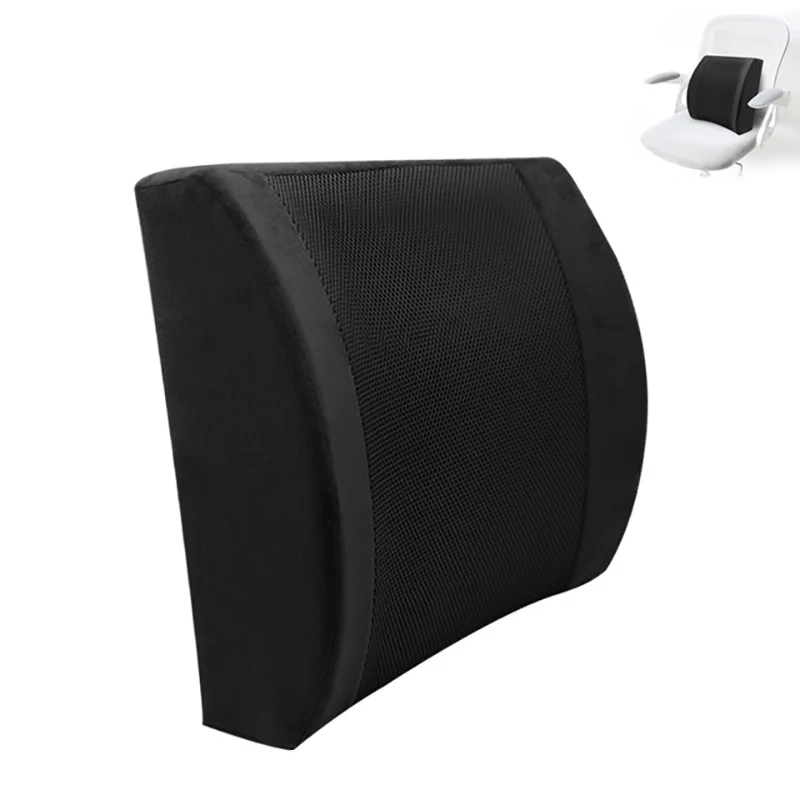 Мягкая подушка для поясницы из пены с эффектом памяти дышащая путешествий