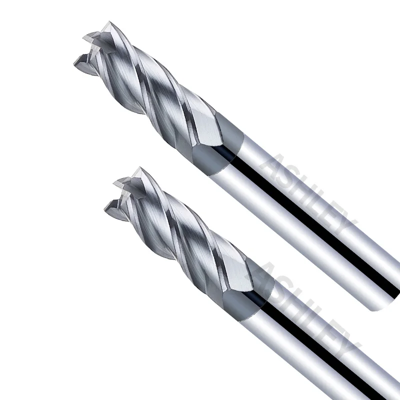 

45 градусов ультра-тонкое зерно высокая твердость черный плоский хвостовик DiameterD10-D12 вольфрамовый сплав CNC обрабатывающий центр CNC фрезерный ...