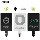 Универсальный приемник Qi для беспроводного зарядного устройства для iPhone 7 6S Plus 5S Micro USB Type C