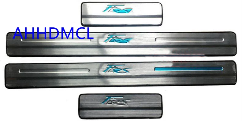 Автомобильная Входная педаль пороговая полоса порога двери для Ford Fiesta 2008 2009 2010 2011