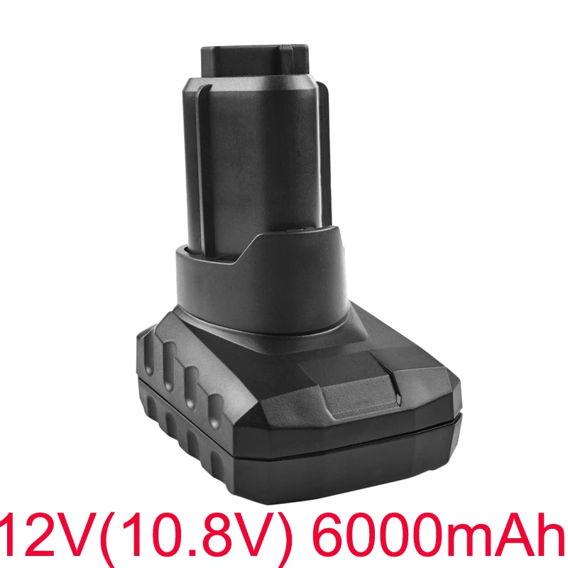 Литий-ионный аккумулятор для AEG Ridgid R86048 BLL12C BS12C BS12C2 BSS12C BWS12 L1215 L1215P L1215R 12 В 6000 мАч |