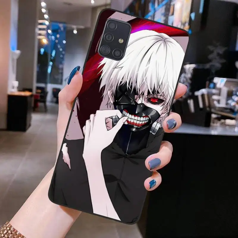 Чехол для Samsung S20 plus Ultra S6 S7 edge S8 S9 S10 5G lite 2020 с изображением аниме канеки Токийский
