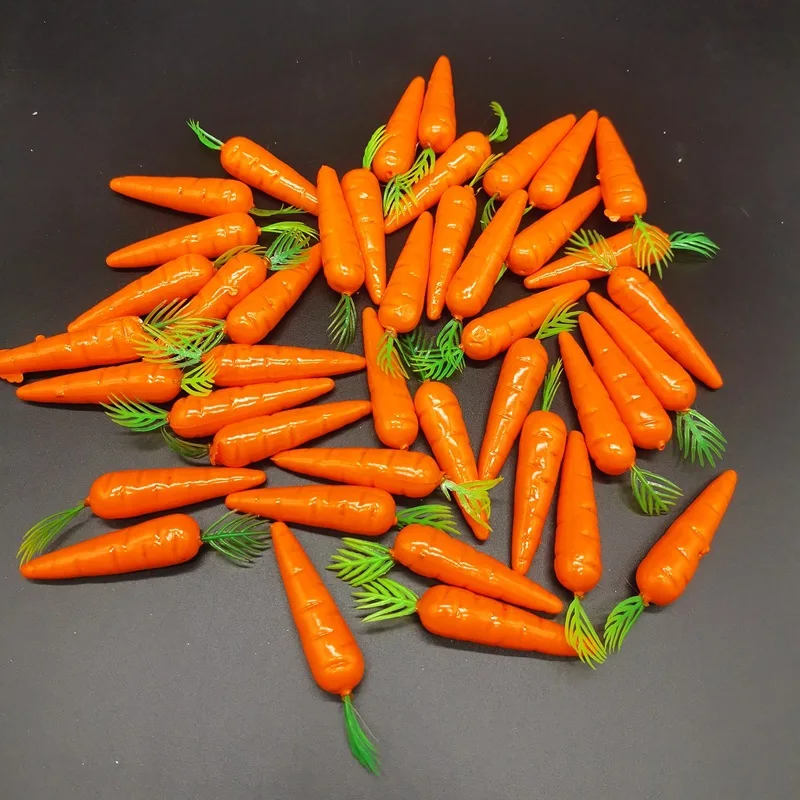 

25 шт., Искусственные пластиковые мини-моркови
