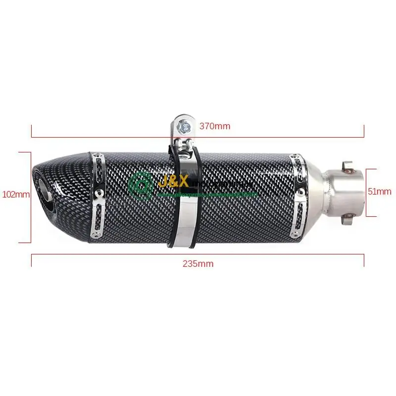 

motorcycle Exhaust Full system Middle Conector middle pipe FOR Ninja250 Ninja300 without exhaust slip-on