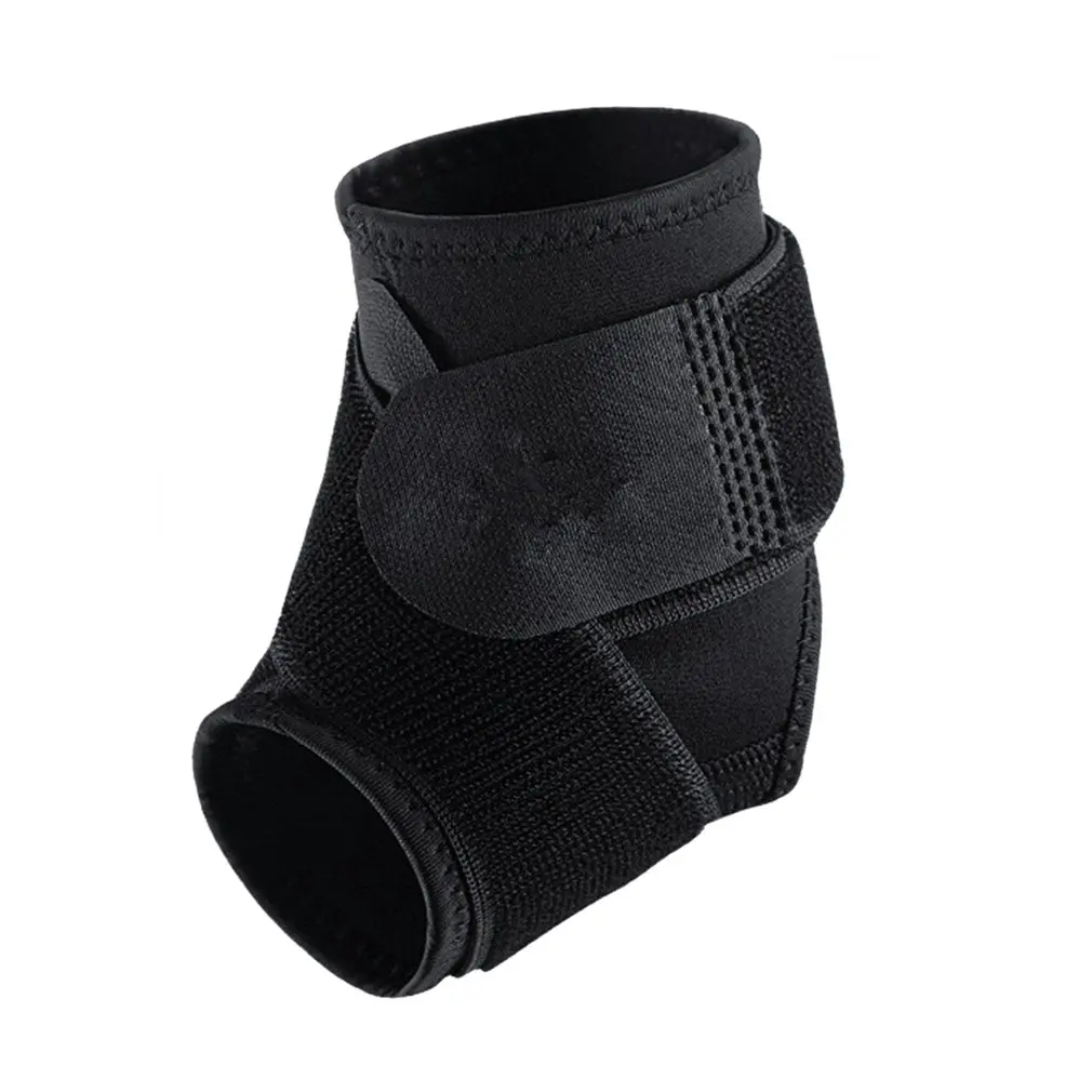 

Safety Ankle Support Gym Running Protection Foot Bandage Elastic Ankle Brace Black Band Anti-slip Guard Sport Fitness Support