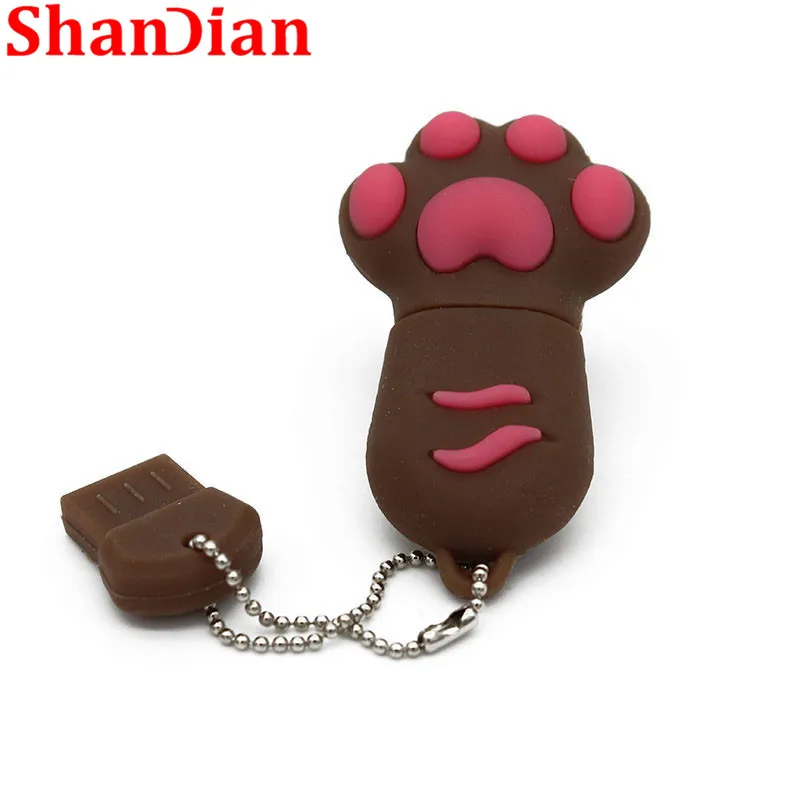 SHANDIAN абсолютно новый кошачий коврик USB 2 0 флеш накопитель карта памяти мультяшный
