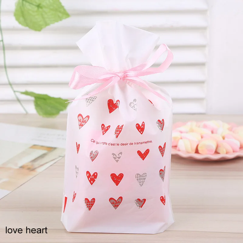 10 шт. товары для дней рождения пластиковые ленты пищевой пакет печенья Свадебный