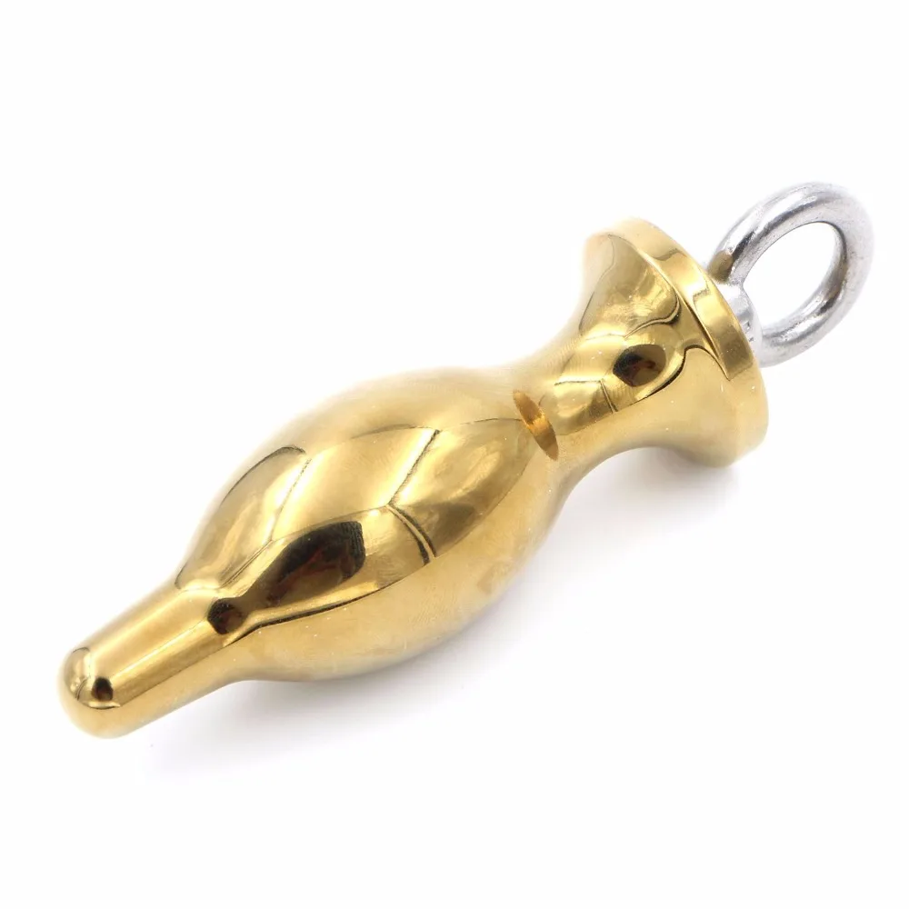 Рукоять большая металлическая Анальная пробка Анальный бусины игрушки для