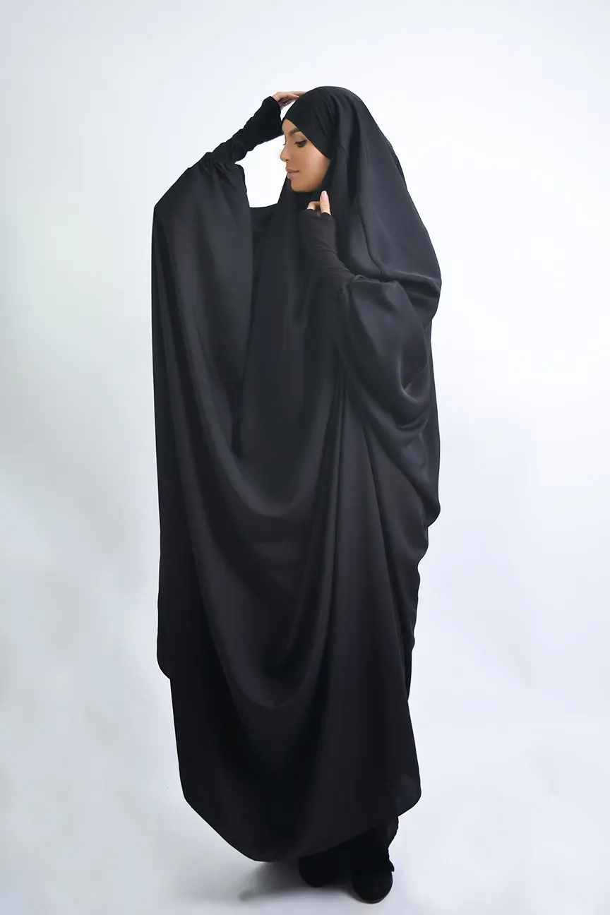 Рамадан с капюшоном ИД мусульманский женский хиджаб мусульманское платье Турция Абая молитва одежды длинные химар хиджаб полное покрытие ...