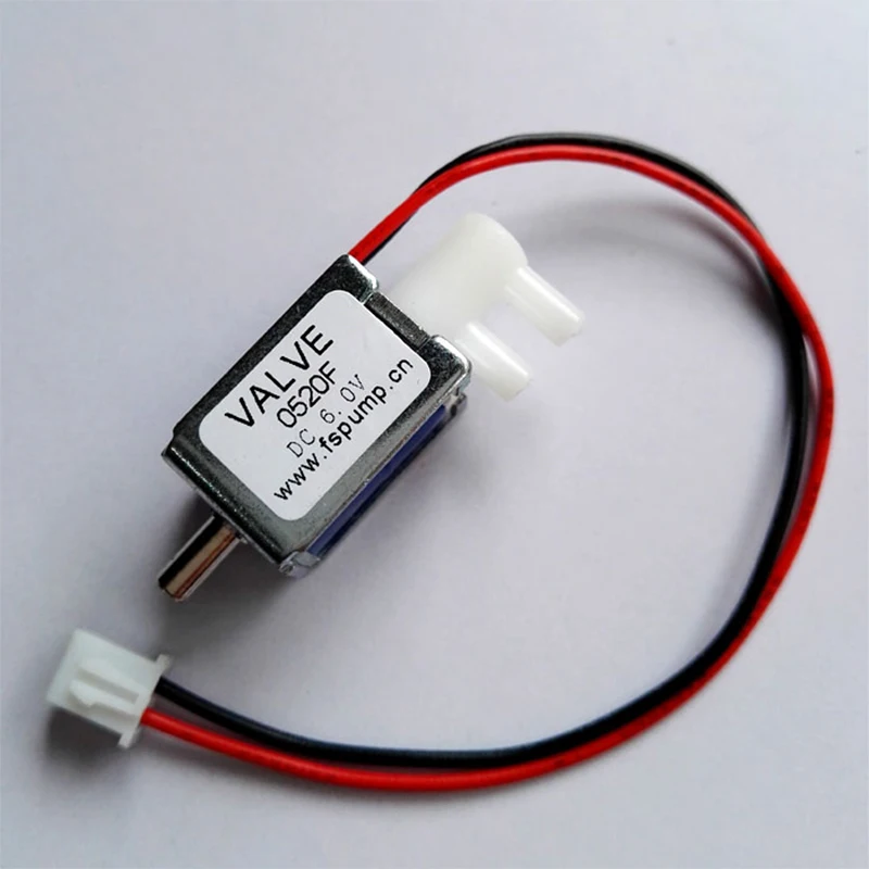 Миниатюрный соленоидный воздушный газовый клапан постоянного тока 6 в 12 В 24