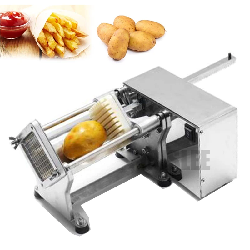 Stainless Steel Vegetables Cutter Potato Commercial French Fry Slicer with Blades | Бытовая техника