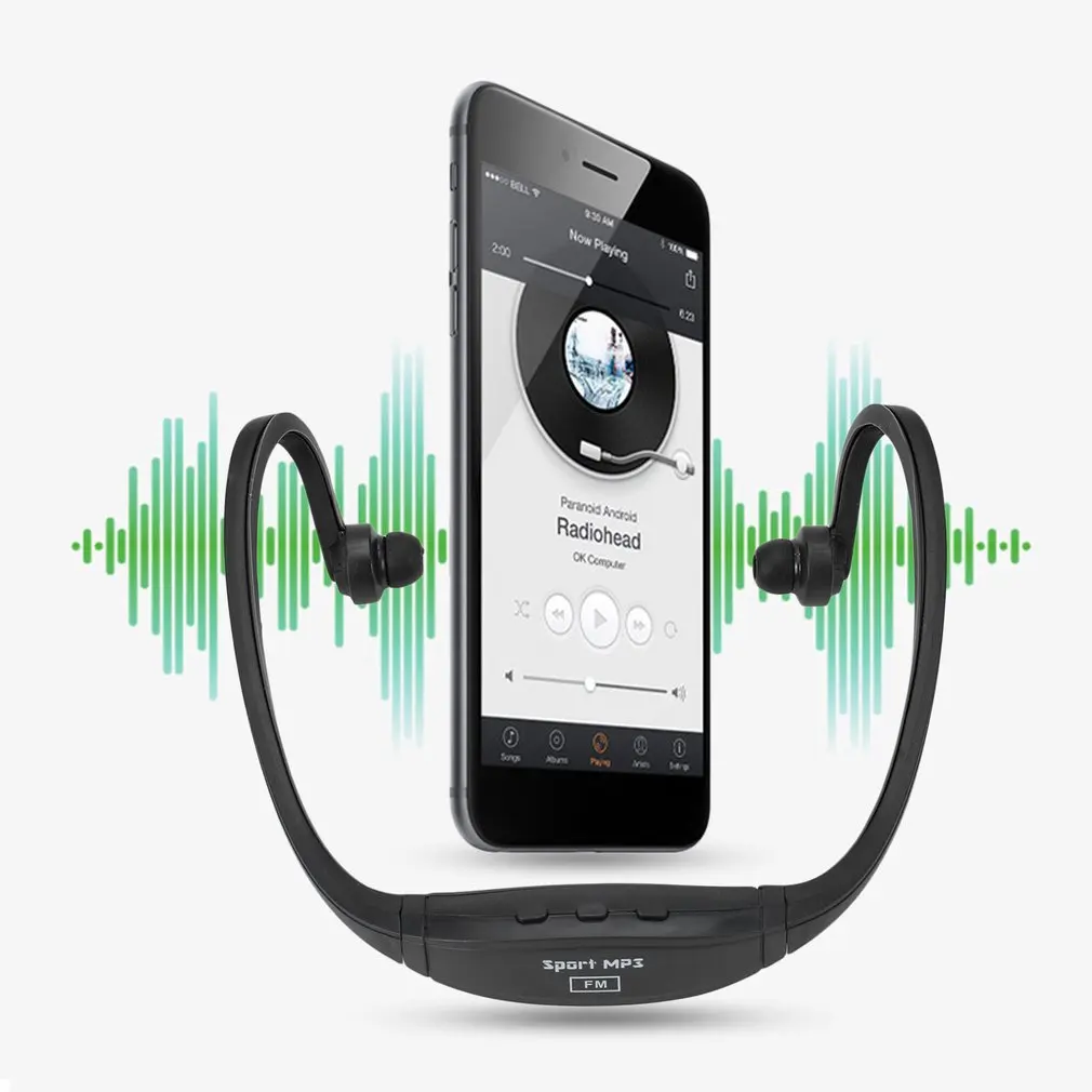 Универсальный спортивный MP3 плеер портативные наушники для прослушивания музыки