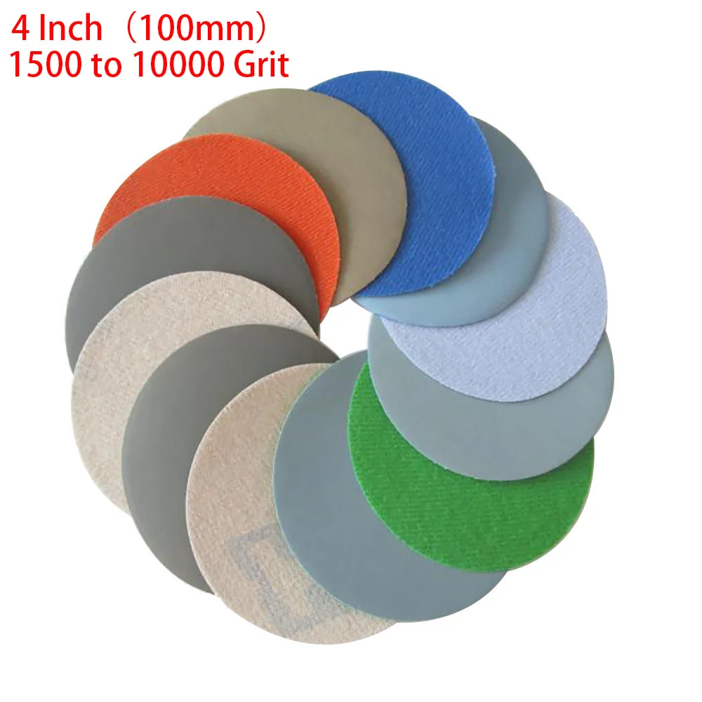 Наждачная бумага 4 дюйма 100 мм зернистость 1500-10000 |