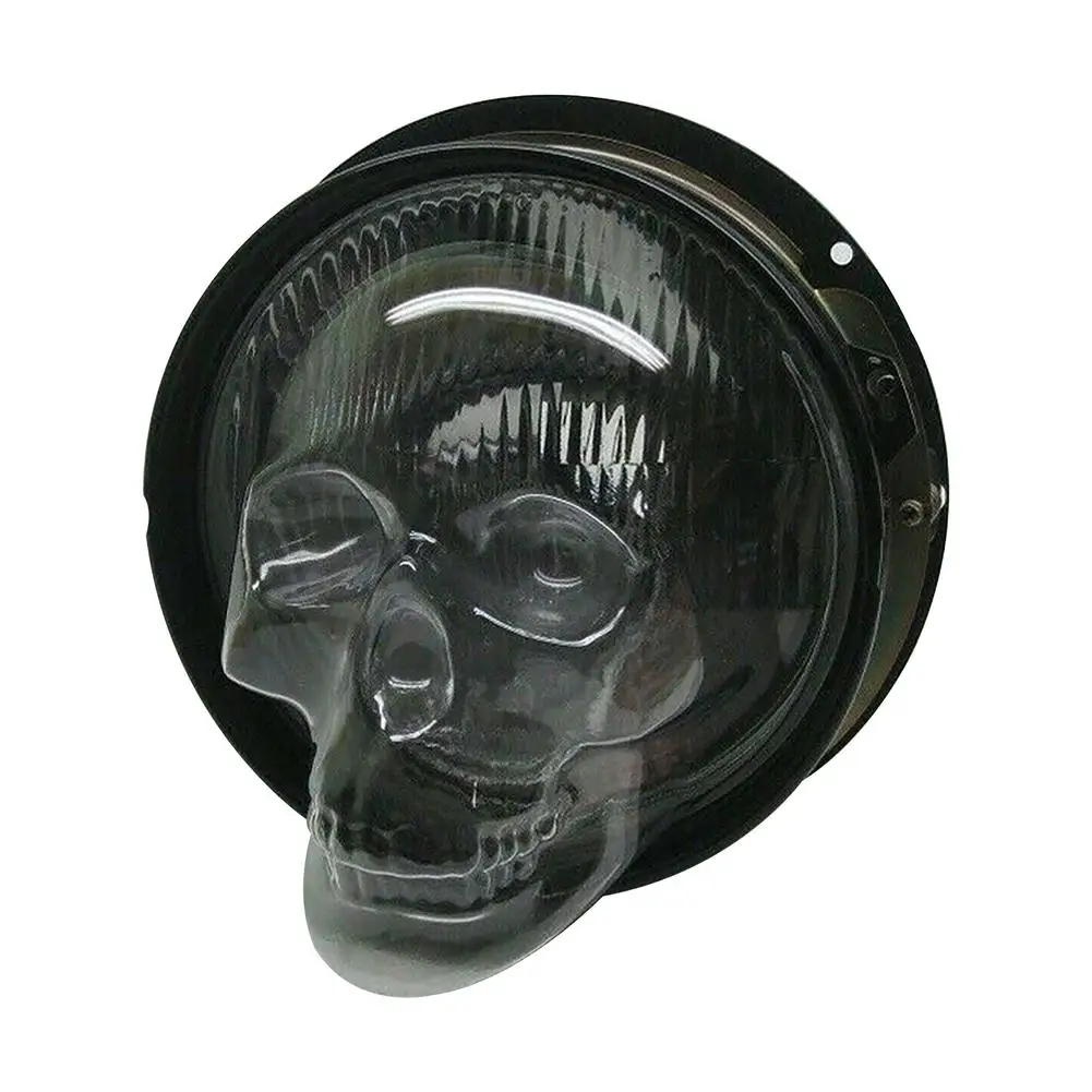 

Skull Lampshade Funny Durable Light Decoration For Car Good Load Bearing Solid Transparent Easy Installation Easy To Clean