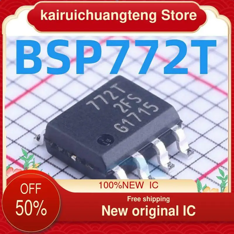 

(1 шт.) BSP772 BSP772T 772T SOP8 новый оригинальный IC