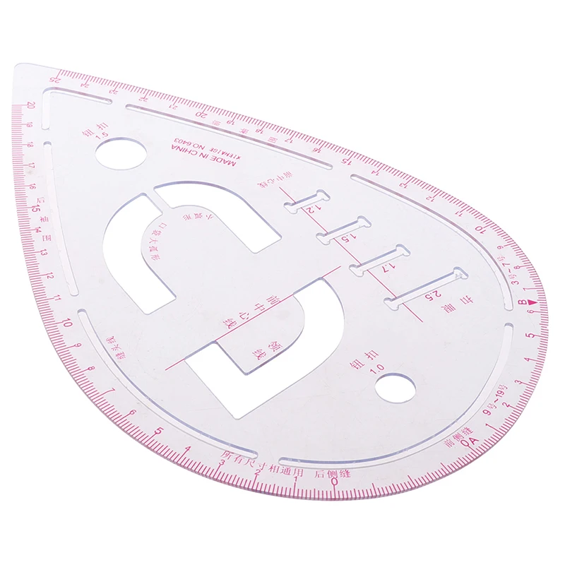 1 шт. изогнутая Метрическая линейка для шитья измеритель изготовления одежды