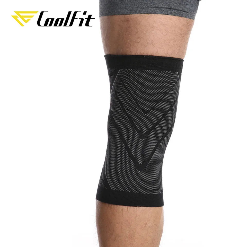 CoolFit 1 шт. эластичные наколенники нейлоновые для занятий спортом фитнесом