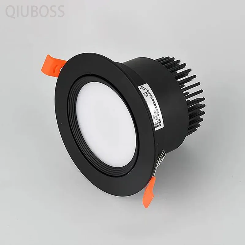 Встраиваемый светодиодный светильник QIUBOSS s 220 В 110 потолочный с регулируемой