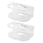 Акриловый настенный кронштейн, совместимый с Orbi Dual Band WiFi 6 RBK351352353, прозрачный, 1 упаковка