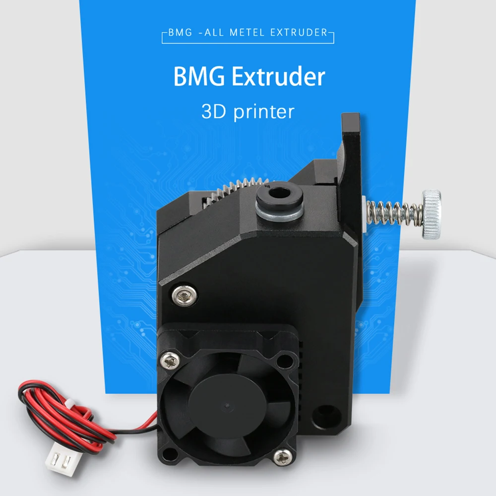 Цельнометаллический экструдер BMG с прямым клонированием Btech Bowden двойным приводом для Wanhao D9 Creality CR10 Ender 3 Pro Anet