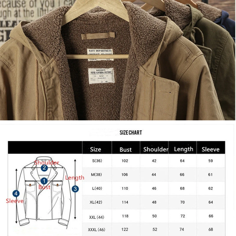 Куртка мужская кашемировая с капюшоном хлопок цвет темно-синий | Спорт и