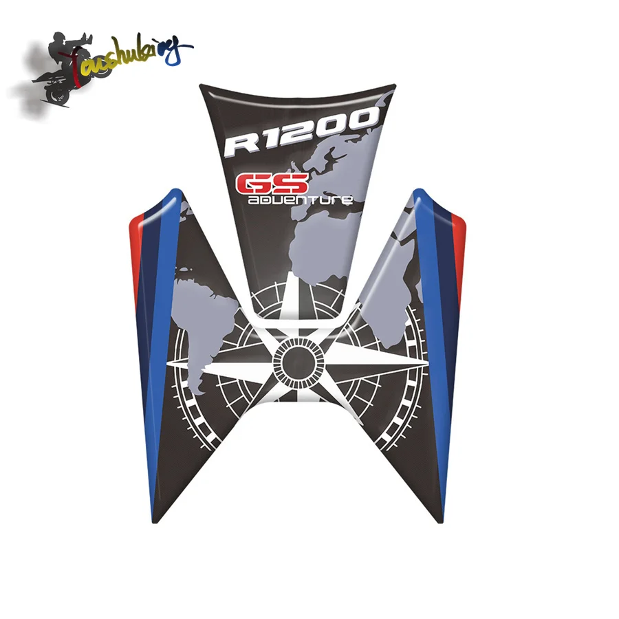

3 Colour 1pcs Free Shipping Carbon For R1200GS R 1200 GS R1200 GS Fiber Tank Pad Tankpad Protector Sticker