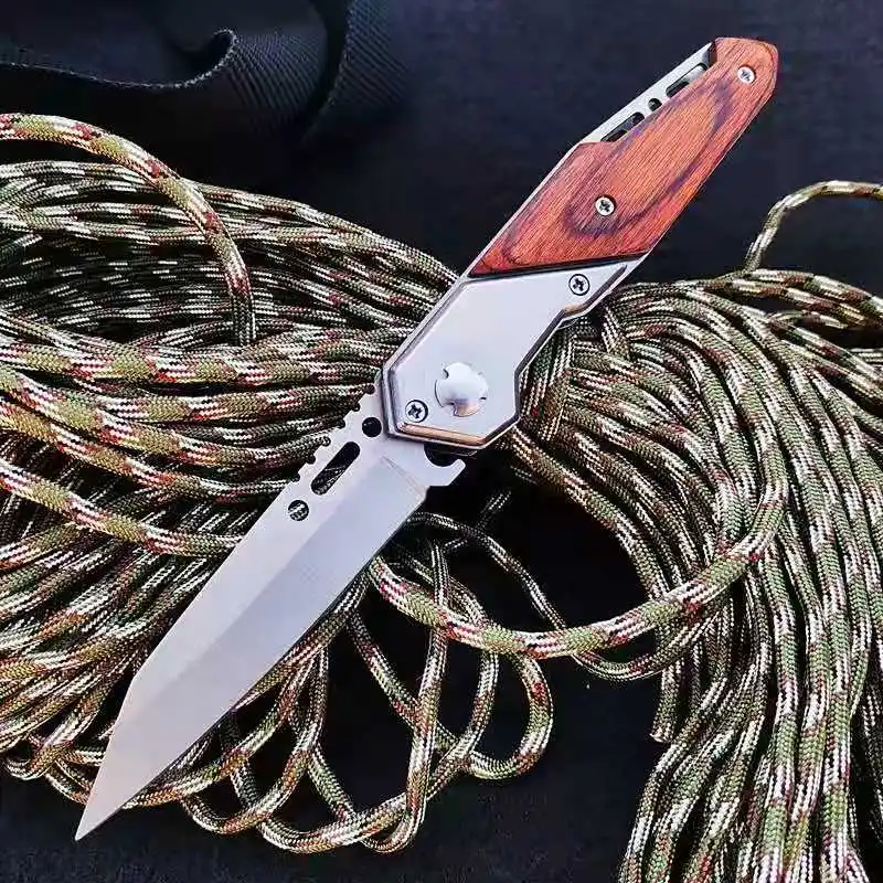 Охотничий нож 3CR13MOV быстрооткрывающийся Карманный Походный тактический складной