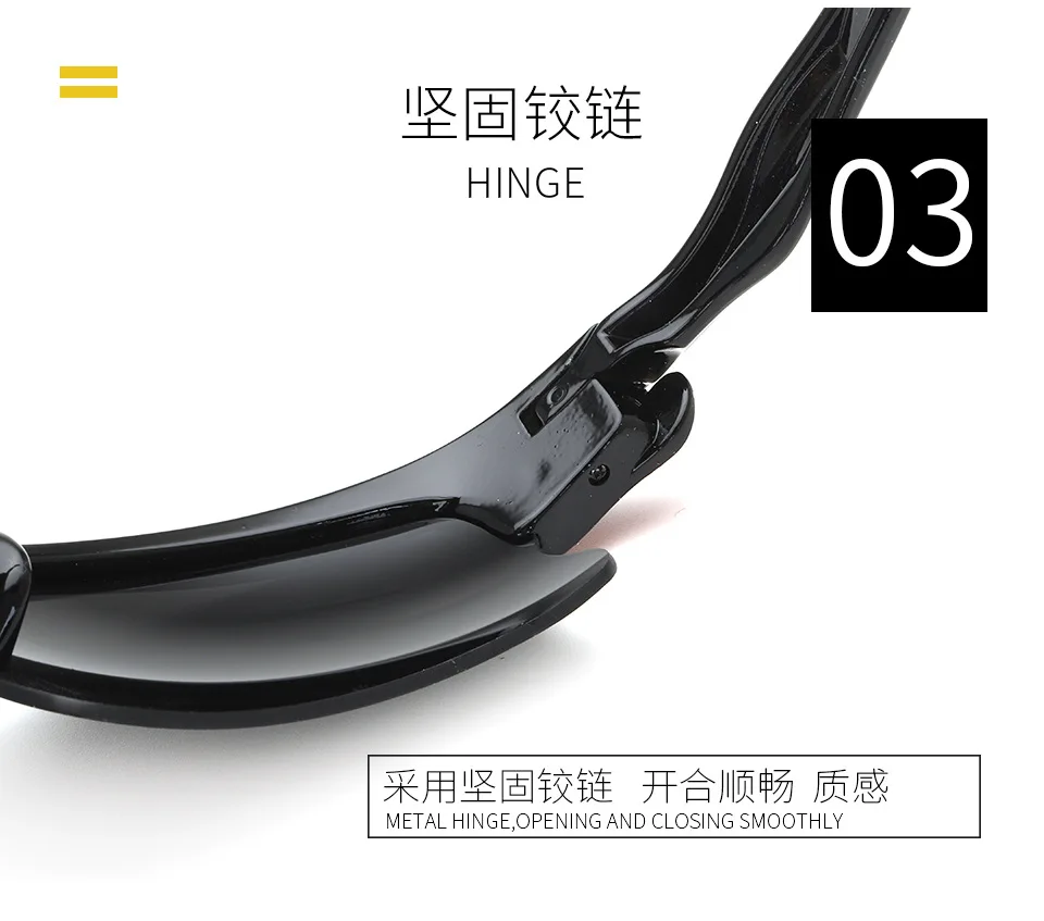 

Car Night Vision Glasses Men Anti Glare Night-Vision Driving Glasses Yellow Lens Goggles UV Protection Sunglasses