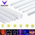 WS2812B WS2811 5050 SK6812RGBW светодиодная неосветодиодный веревка трубка силиконовая гелевая Гибкая полоса светильник мягкая лампа трубка IP67 водонепроницаемая для улицы