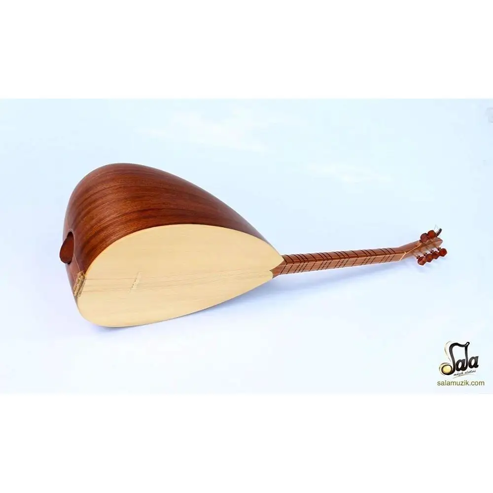 Турецкая профессиональная короткая шея из красного дерева Baglama Saz MSS 101|Лютня| |