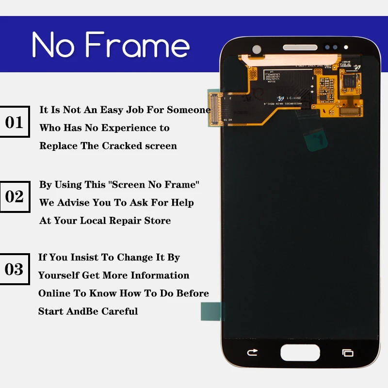 5 1 ''Super Amoled дисплей с рамкой для SAMSUNG Galaxy S7 Плоский ЖК G930 G930F сенсорный экран