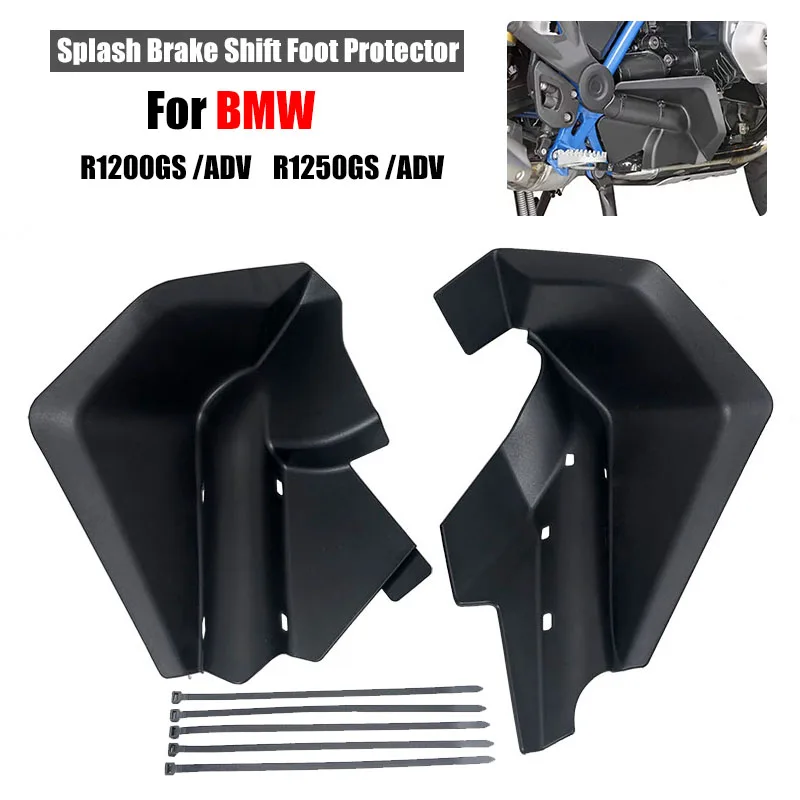 

R1250GS R1200GS Splash Foot protector Guard Rear Foot Brake Lever Pedal Shifter Cover For BMW R 1200GS R1250 GS LC ADV 2013-2021