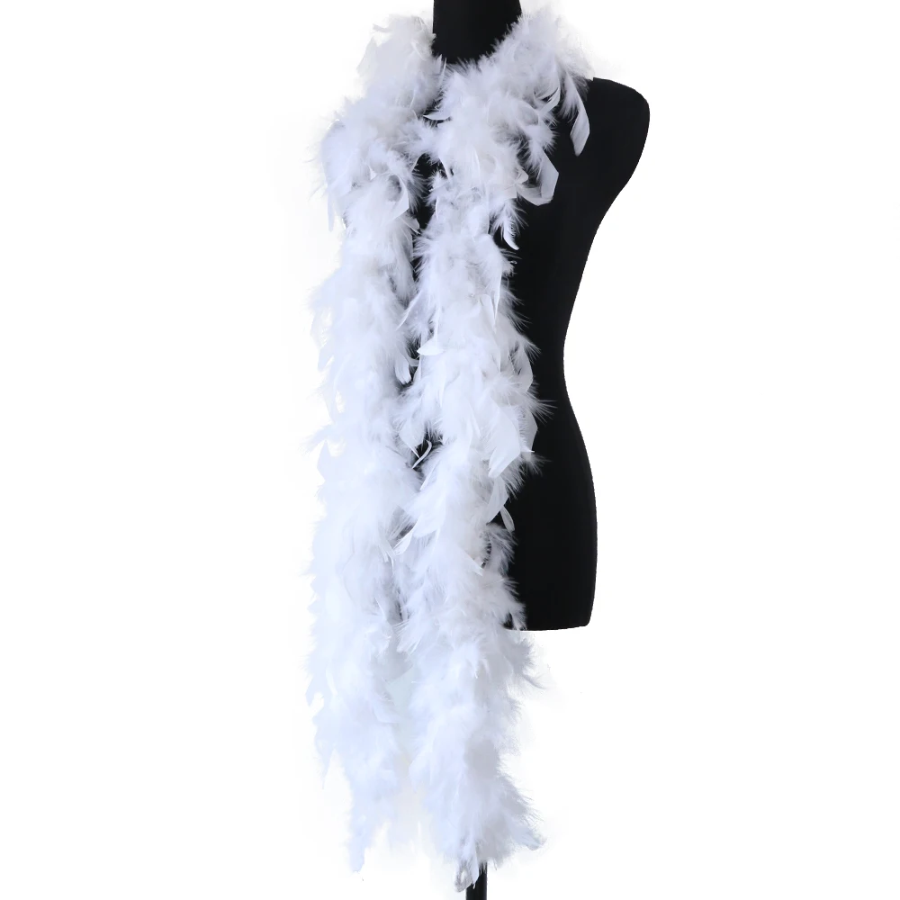 

2 Meters fluffy soft Turkish feather scarf clothing accessories prom party wedding decoration feather crafts