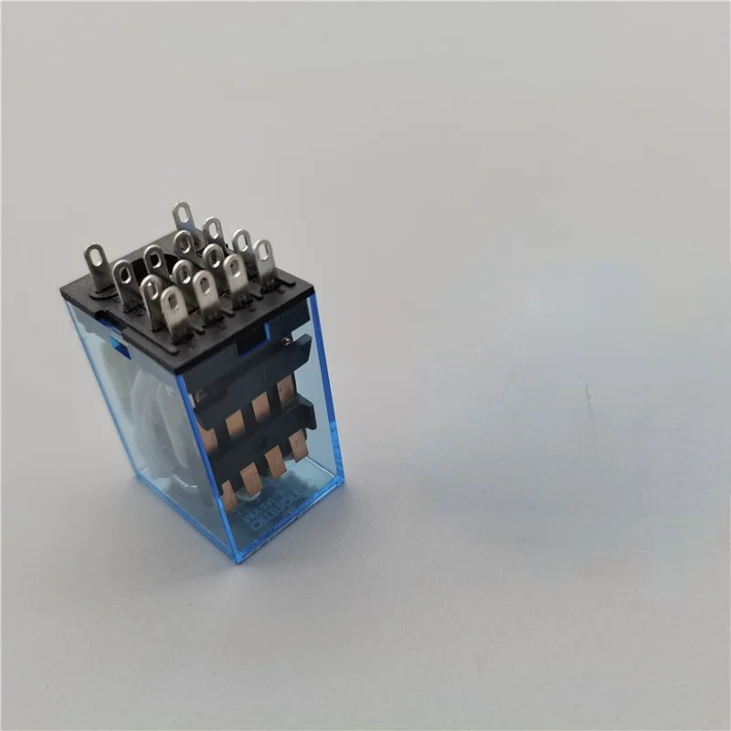

1 шт. MY4NJ электронное Микро Мини электромагнитное реле 5A 14PIN катушка 4DPDT с цоколем PYF14A DC12V 24V AC110V 220V без основания