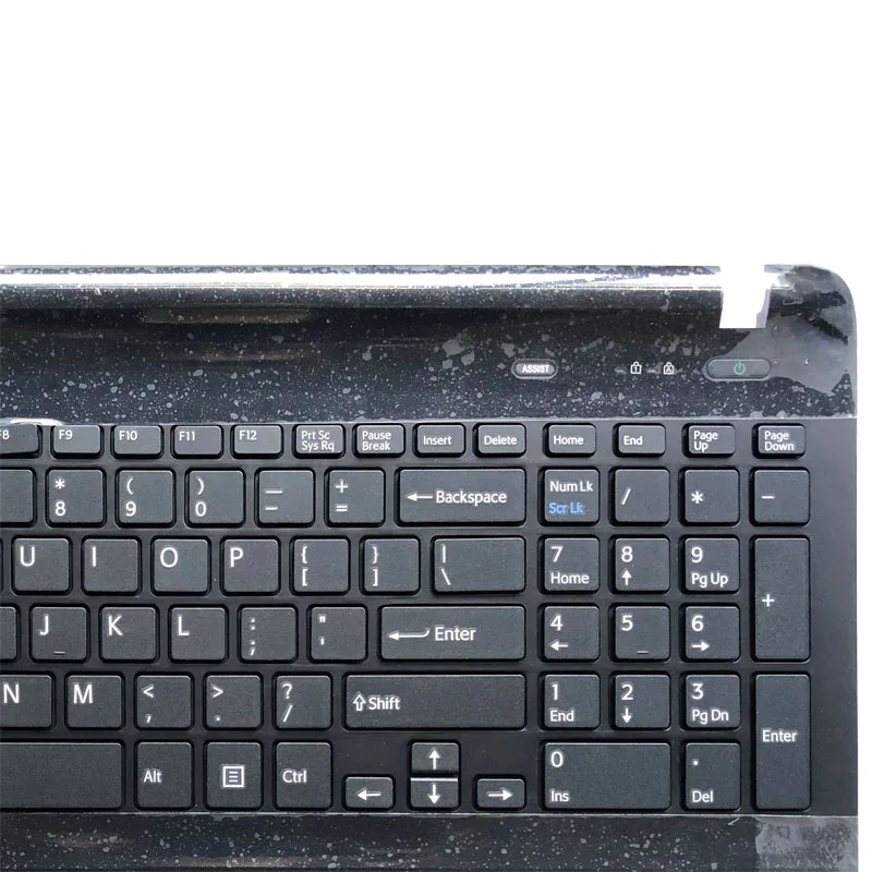 Американская Клавиатура для ноутбука sony Vaio SVF1521AGXB SVF154 SVF153A1YM SVF153B1Y SVF1521T2EB черная/белая верхняя крышка
