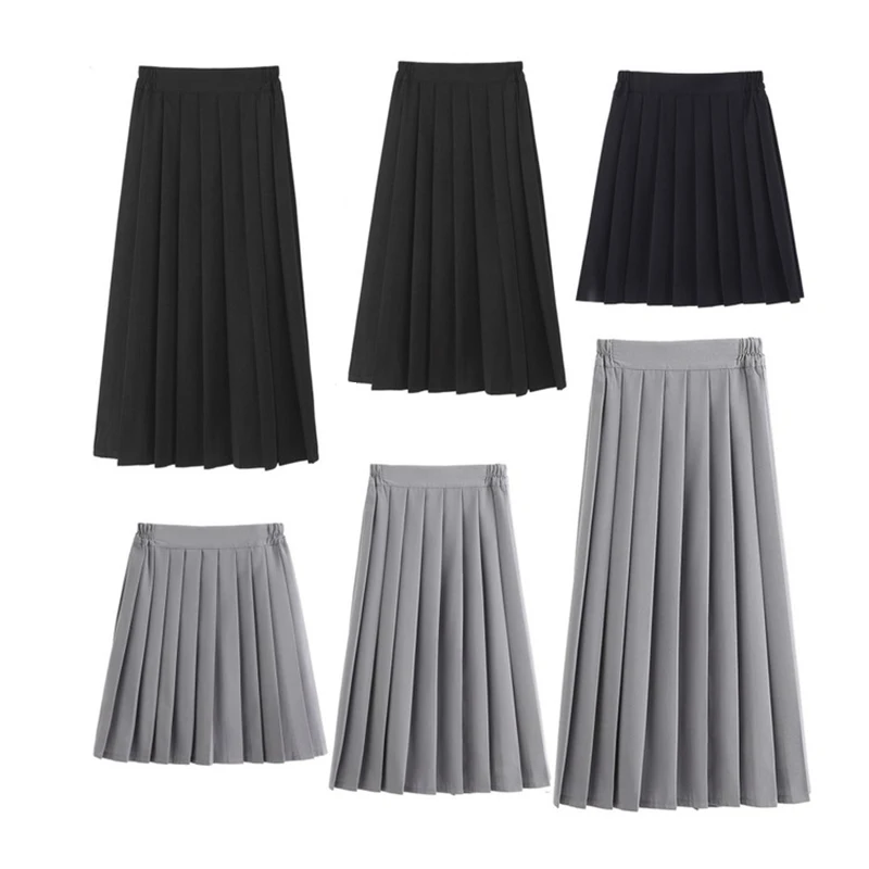 

Женская юбка-униформа для косплея Jk, плиссированная юбка в академическом стиле, длинная юбка Mediskirt