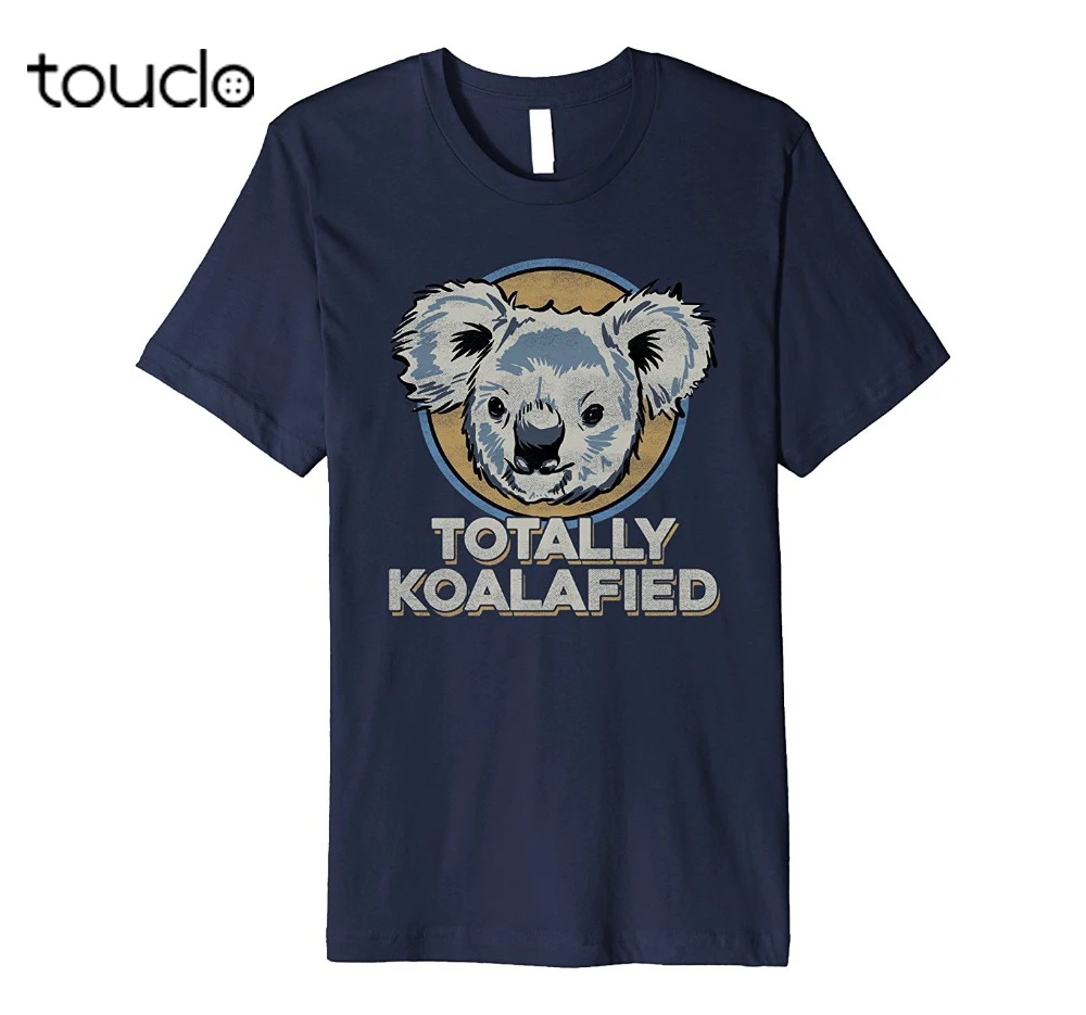 

Брендовая Новая Летняя мужская рубашка с коротким рукавом, полностью коаляfied-коала медведь подарки-панни футболки