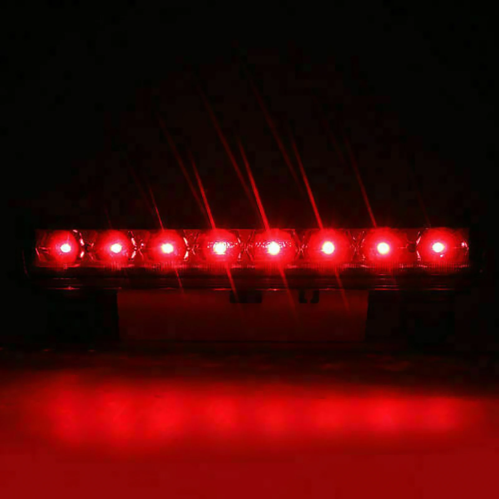 

High Mount Brake Light with 8 LED Lamp Beads Plug and Play High Mount Stop Light OEM 15170955 Car Accessories for GMC 2000-2006