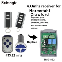 normstahl crawford gate garage door remote control receiver 433mhz rolling code receiver remote control switch
